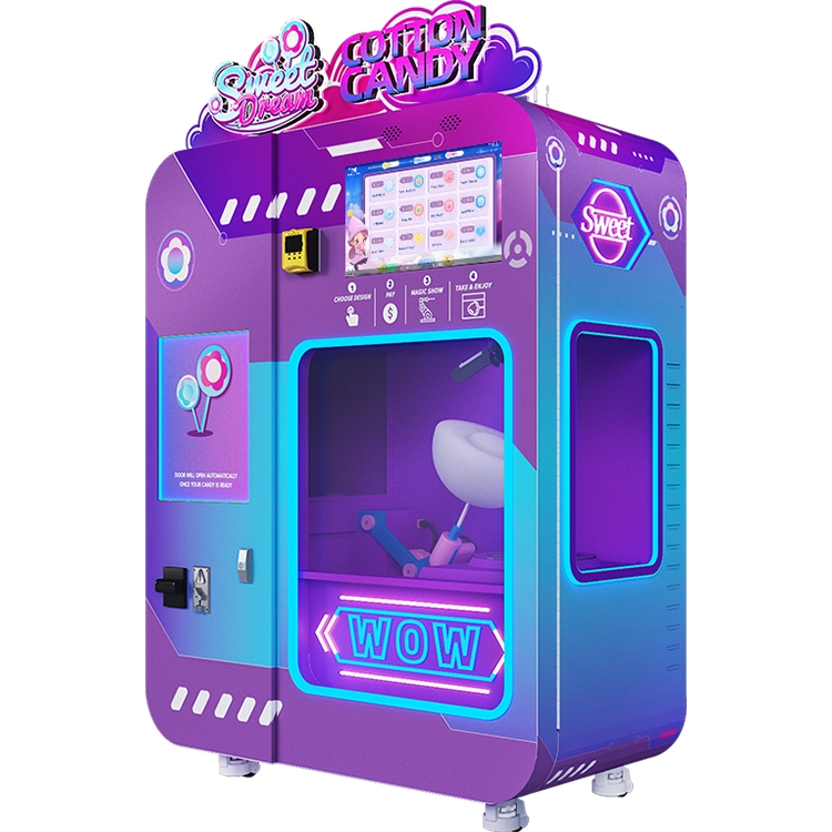Fully Automatic Cotton Candy Vending Machine WM980