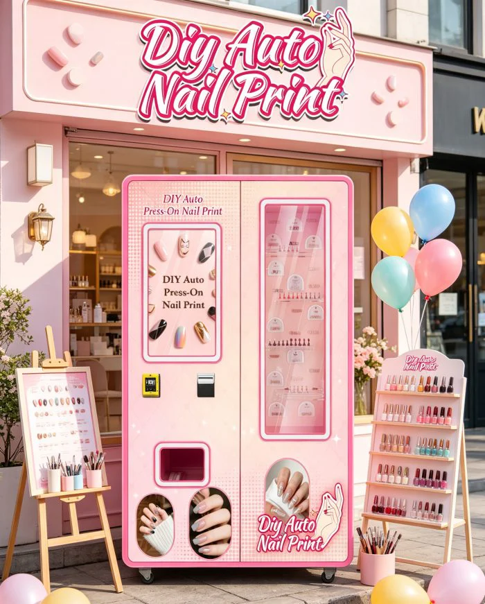 personalized nail vending machine