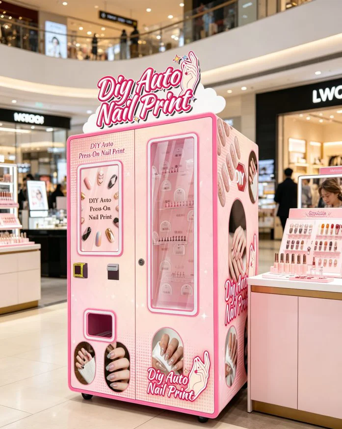 nail customization vending machine
