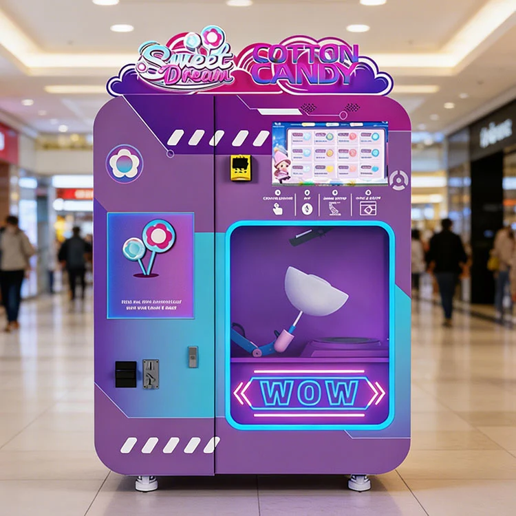 How to Choose a Reliable Cotton Candy Vending Machine Supplier
