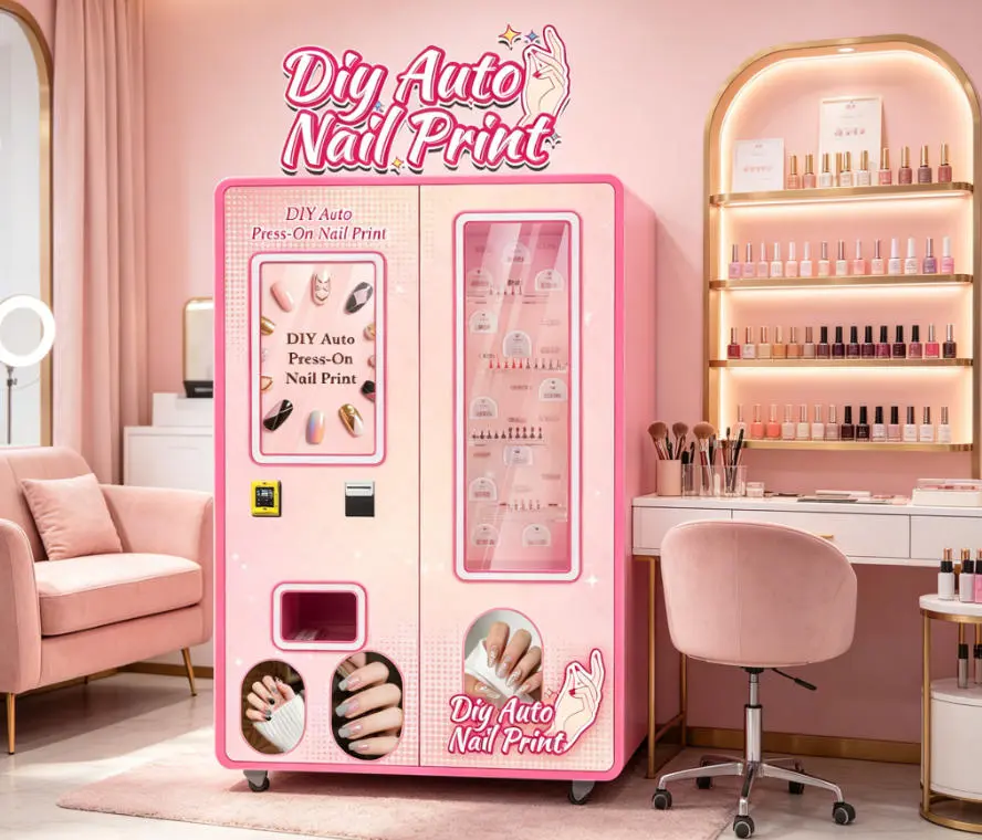 Máquina expendedora de arte de uñas WM860 de ike Wider Matrix