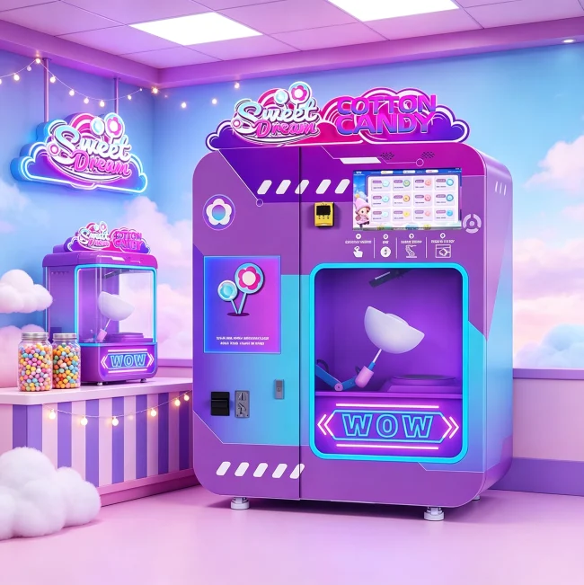 Key Features to Look For When You Buy a Cotton Candy Vending Machine
